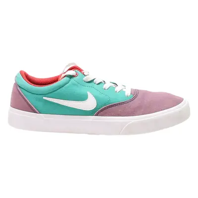 NIKE Charge Low Top Trainers Green Canvas Mens UK 7.5