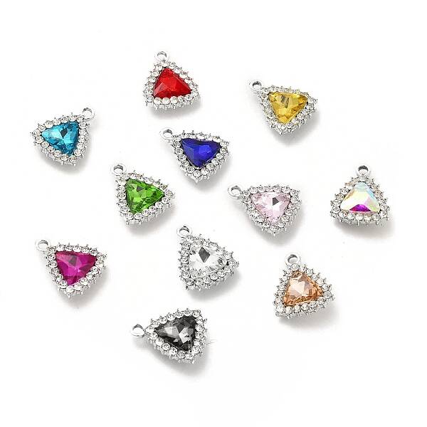 Alloy Glass Pendants
