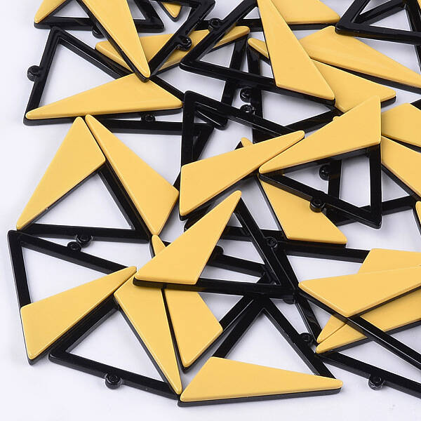 Cellulose Acetate(Resin) Big Pendants