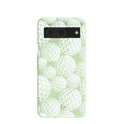 Sage Green Golf Balls Google Pixel 8 Case