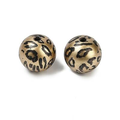 Printed Acrylic Beads