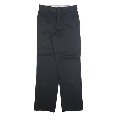 DICKIES Chino Mens Trousers Black Regular Straight W28 L31