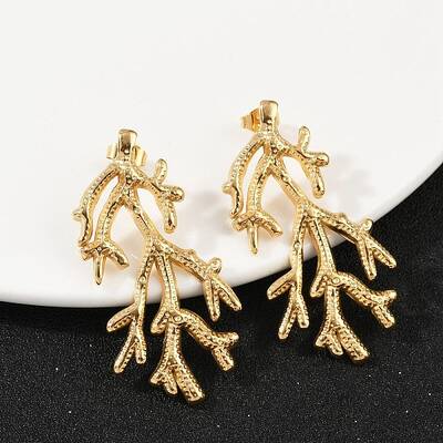 304 Stainless Steel Stud Earrings