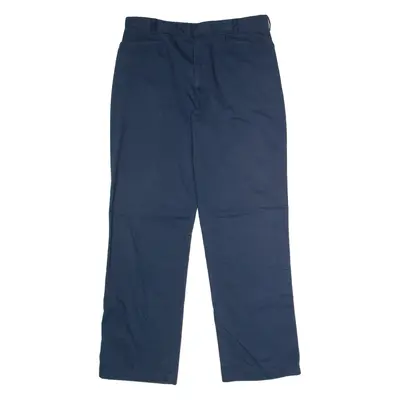 NIKE Golf Chino Mens Trousers Blue Regular Straight W34 L32