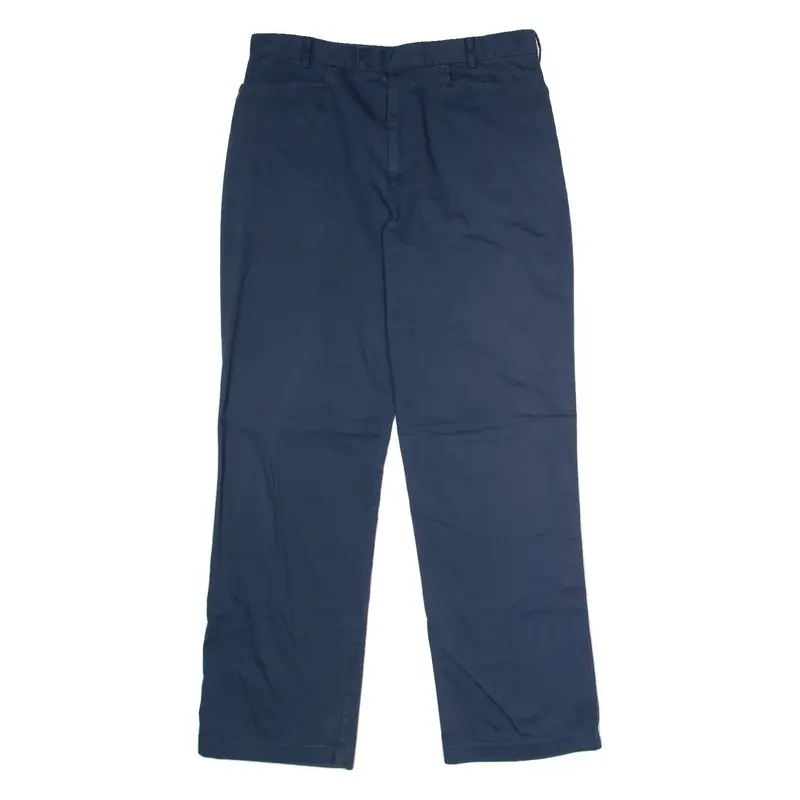 NIKE Golf Chino Mens Trousers Blue Regular Straight W34 L32