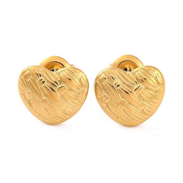 Ion Plating(IP) 304 Stainless Steel Stud Earrings