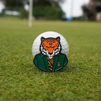 Fore Show Golf Ball Marker Premium Heavy Duty Sleek Metal Finish Attaches to Magnetic Clips Durable - Golf Accessories & Cool...