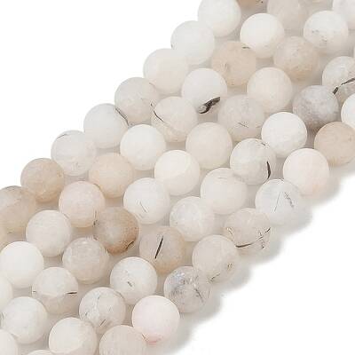 Natural Rutilated Quartz Beads Strands