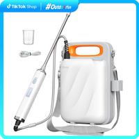 Diivoo Electric Garden Pump Sprayer 5L with Type-C Handle Rechargeable Mist Spray, Water Sprayer with Telescopic Wand&Brass N...