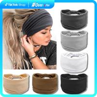 AISI HAIR Summervibes Wide Headbands for Women Neutral Knotted Head Wraps Turbans, Large African Style Head Bands Hair Access...