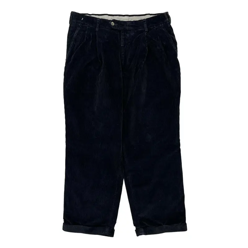 Berle Cord Trousers - 34? Waist Navy Corduroy