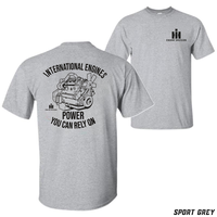 International Harvester IH Engine DT-466 Turbo Diesel Division  Case IH Tractor T-Shirt, Farm Harvest Tee, For Tractor Enthus...