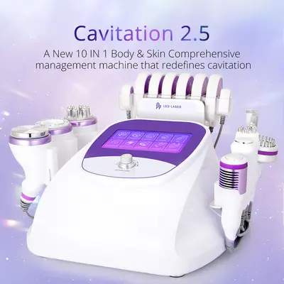 Aristorm 40K Cavitation 2.5 RF Blackhead Removal Facial Care Body Sculpting Machine for Spa Salon Studio Home Use | SD-9XS1SB