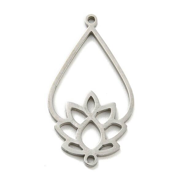 Tarnish Resistant 304 Stainless Steel Connector Charms