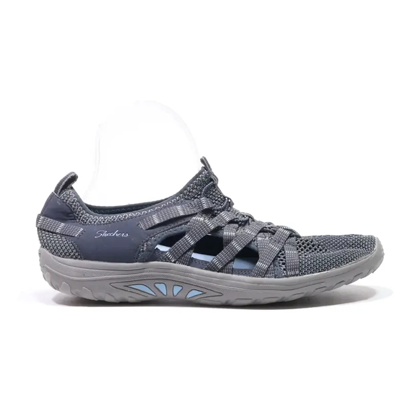 SKECHERS Pump Shoes Blue Synthetic Womens UK 7