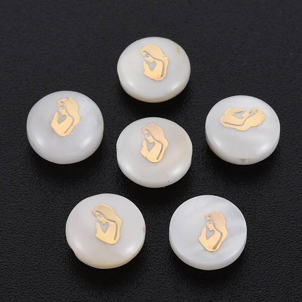 Natural Freshwater Shell Beads