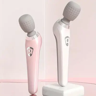Portable USB Rechargeable Handheld Massager, 1 Box High Frequency Vibration Motor Massager, Muscle Relaxation Massager for Ne...