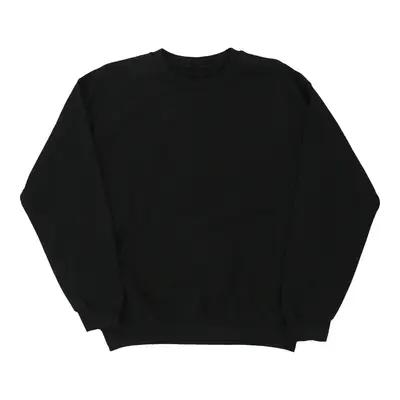 Unbranded Sweatshirt - Medium Black Cotton Blend