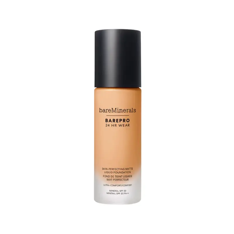 Matte Liquid Foundation Bareminerals Barepro 24 hour hold Spf20 Medium 30 Neutral 30ml
