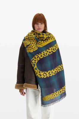 Scarf Et18fe10 Green | Color: GREEN | Size: U