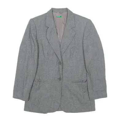 UNITED COLORS OF BENETTON Grey Blazer Jacket M