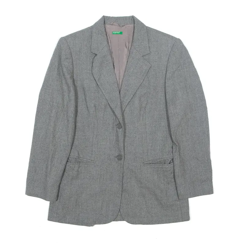 UNITED COLORS OF BENETTON Grey Blazer Jacket M
