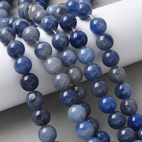 Natural Blue Aventurine(Dyed and Heated) Beads Strands