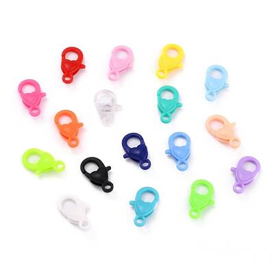 Plastic Lobster Claw Clasps
