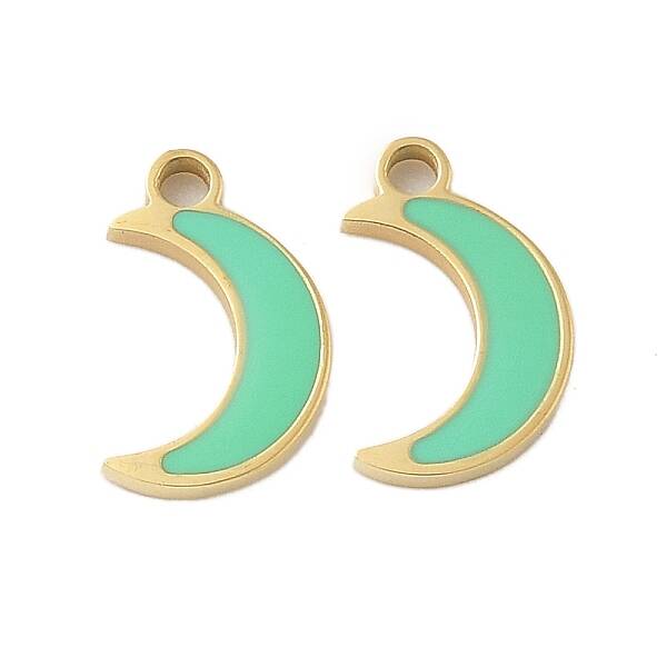 304 Stainless Steel Enamel Charms