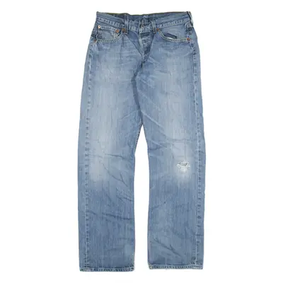 LEVI'S 501 Jeans Mens Blue Regular Straight W32 L32