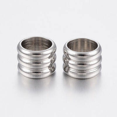 Tarnish Resistant 201 Stainless Steel Beads