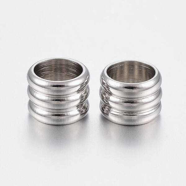 Tarnish Resistant 201 Stainless Steel Beads