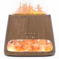 SALKING 2-in-1 Air Purifier & Humidifiers for Home & Office, Essential Oil Aroma Diffuser with Night Light, Flame Salt Lamp, ...