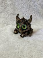 3D P'rinted Articulated Spider Dragon Statue - Unique Design.