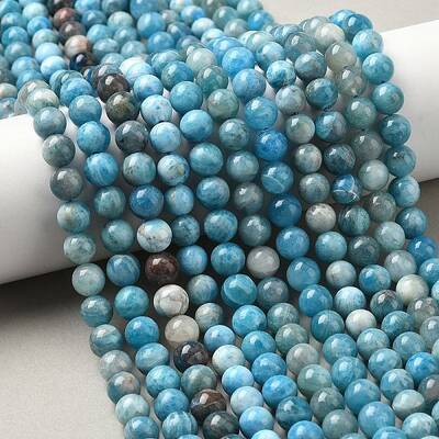 Natural Apatite Beads Strands