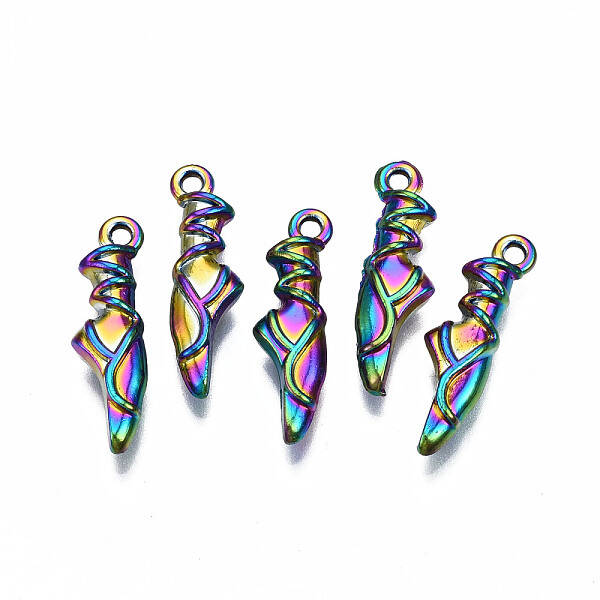 Rainbow Color Alloy Pendants