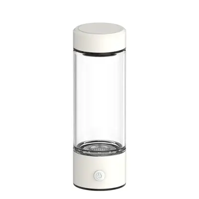 Hydrogen-rich water cup glass health cup portable home travel office outdoor sports electrolysis water bottle stable electrol...
