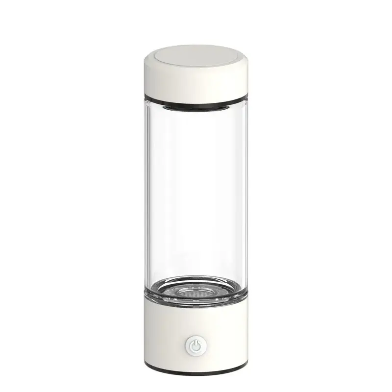 Hydrogen-rich water cup glass health cup portable home travel office outdoor sports electrolysis water bottle stable electrol...