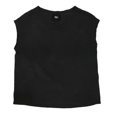 Dolce & Gabbana Blouse - XL Black Silk | Size: x-large