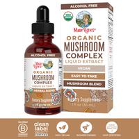 MaryRuth's USDA Organic Mushroom Complex by MaryRuth's - Lion's Mane - Reishi Mushroom - Shiitake Mushrooms - Turkey Tails - ...