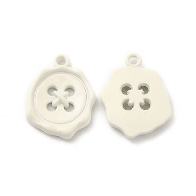 Spray Painted Alloy Pendants