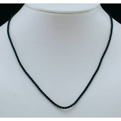 Silk Necklace Making