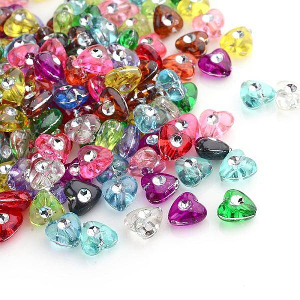 Plating Transparent Acrylic Beads
