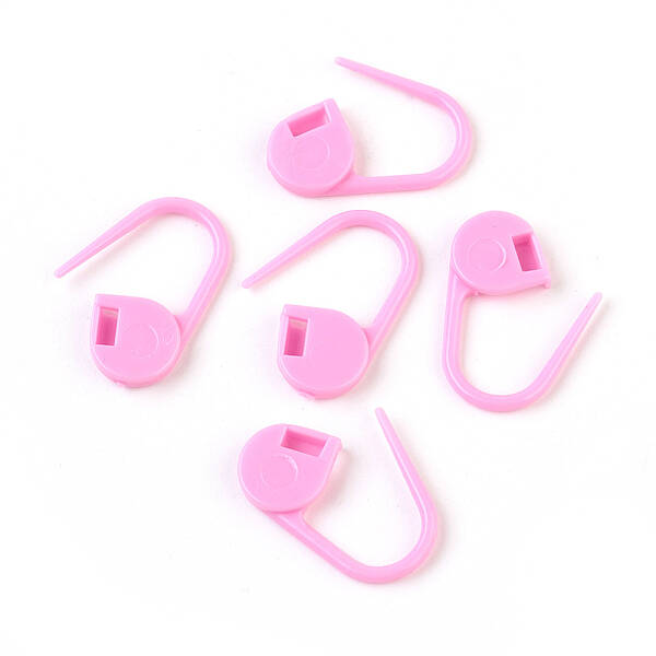 Eco-Friendly ABS Plastic Knitting Crochet Locking Stitch Markers Holder