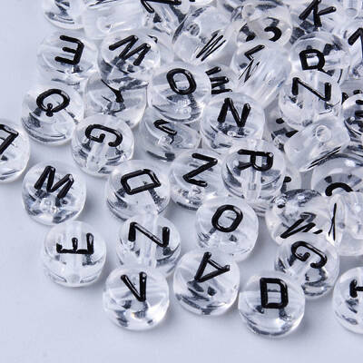 Transparent Acrylic Beads