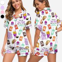 Taco Bell Pajamas, Taco Bell Shirt, Taco Bell Pajamas, Women's Pajamas, Taco Bell Pants, Taco Bell Gifts, Fast Food Shirts
