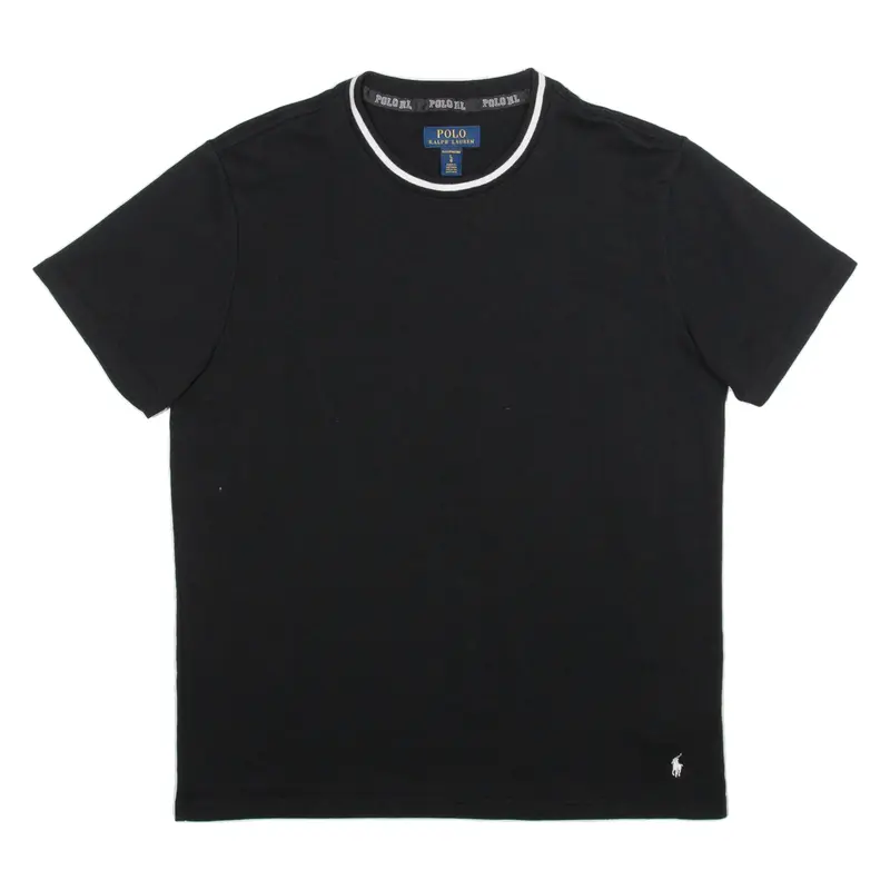 POLO RALPH LAUREN Sleepwear Mens T-Shirt Black L