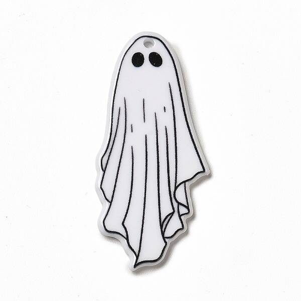 Halloween Printed  Acrylic Pendants