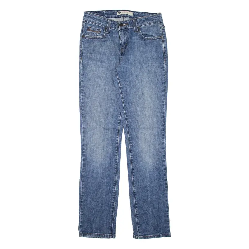 LEVI'S Mid Rise Womens Jeans Blue Slim Skinny W28 L28