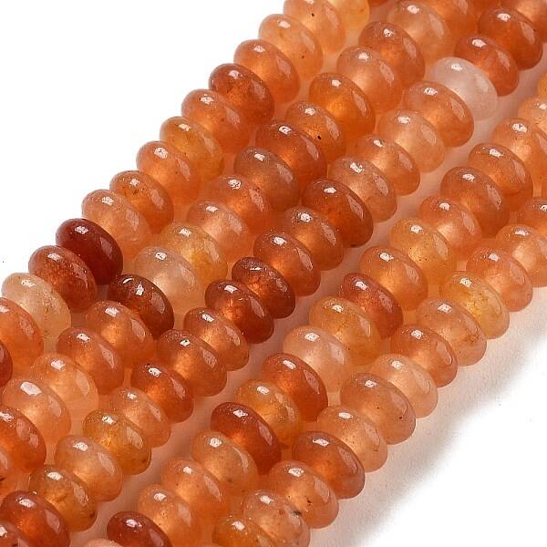 Natural Red Aventurine Beads Strands